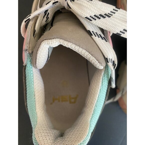 ASH Addict Women's Low Top Street Wear Chunky Dad Sneakers  White Multi 36 - Picture 8 of 8